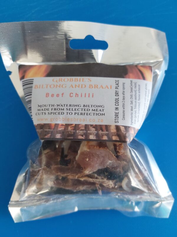 20x 50g Chilli Beef biltong